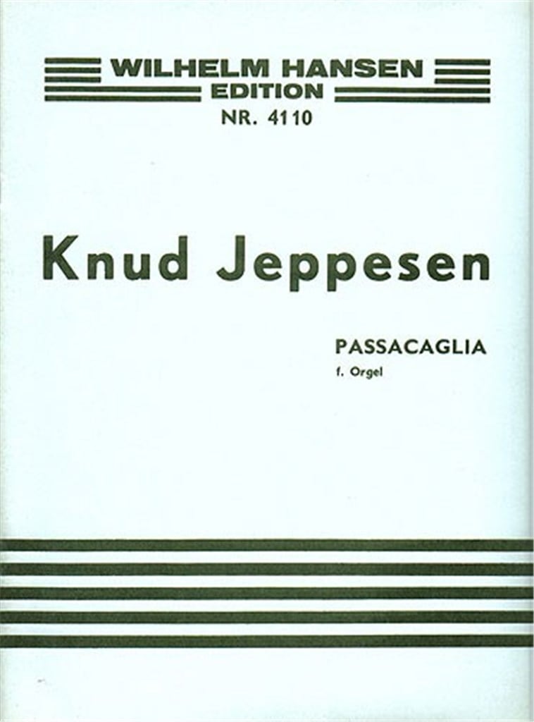 Passacaglia For Organ